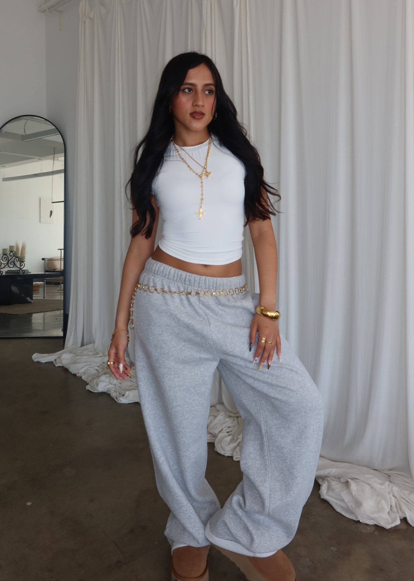 "Sweatpants that Sweatpant" in Grey