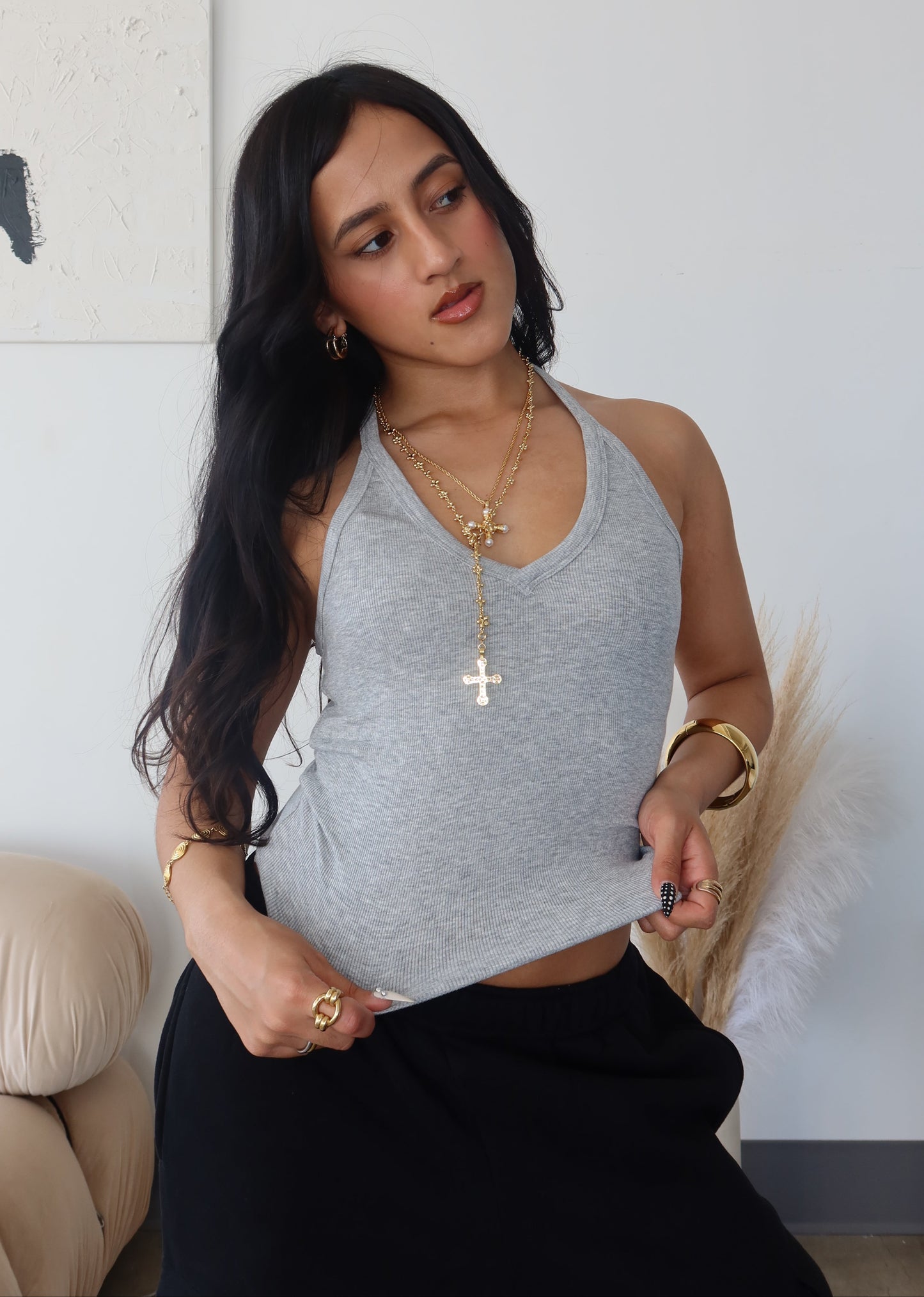 "Tank Top that Tank Tops" in Grey