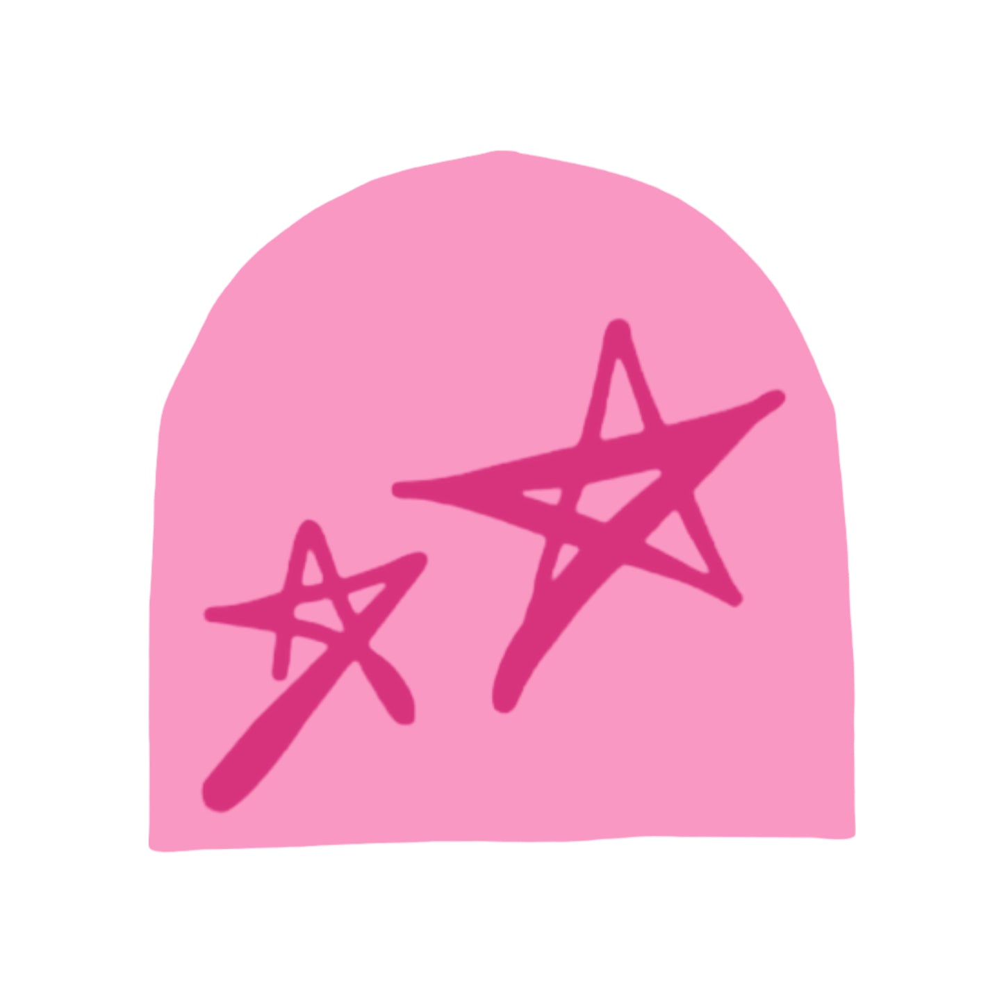 Pink YBL Star Beanie