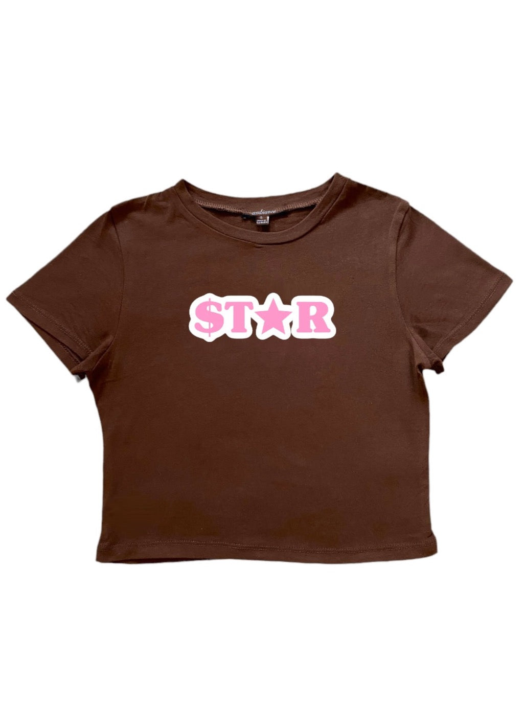 "Star" Brown Crop Top