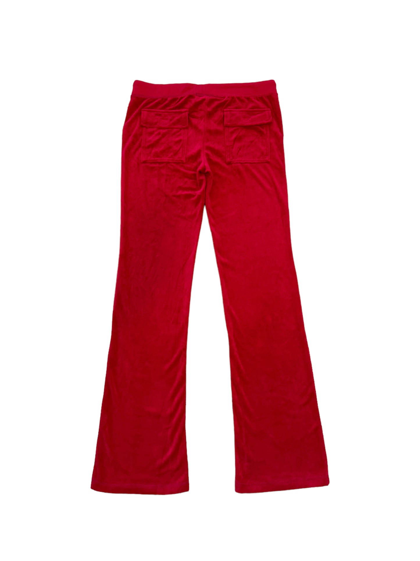 Red "Heaven Sent” Velour Rhinestone Tracksuit (Runs Small, Size Up)