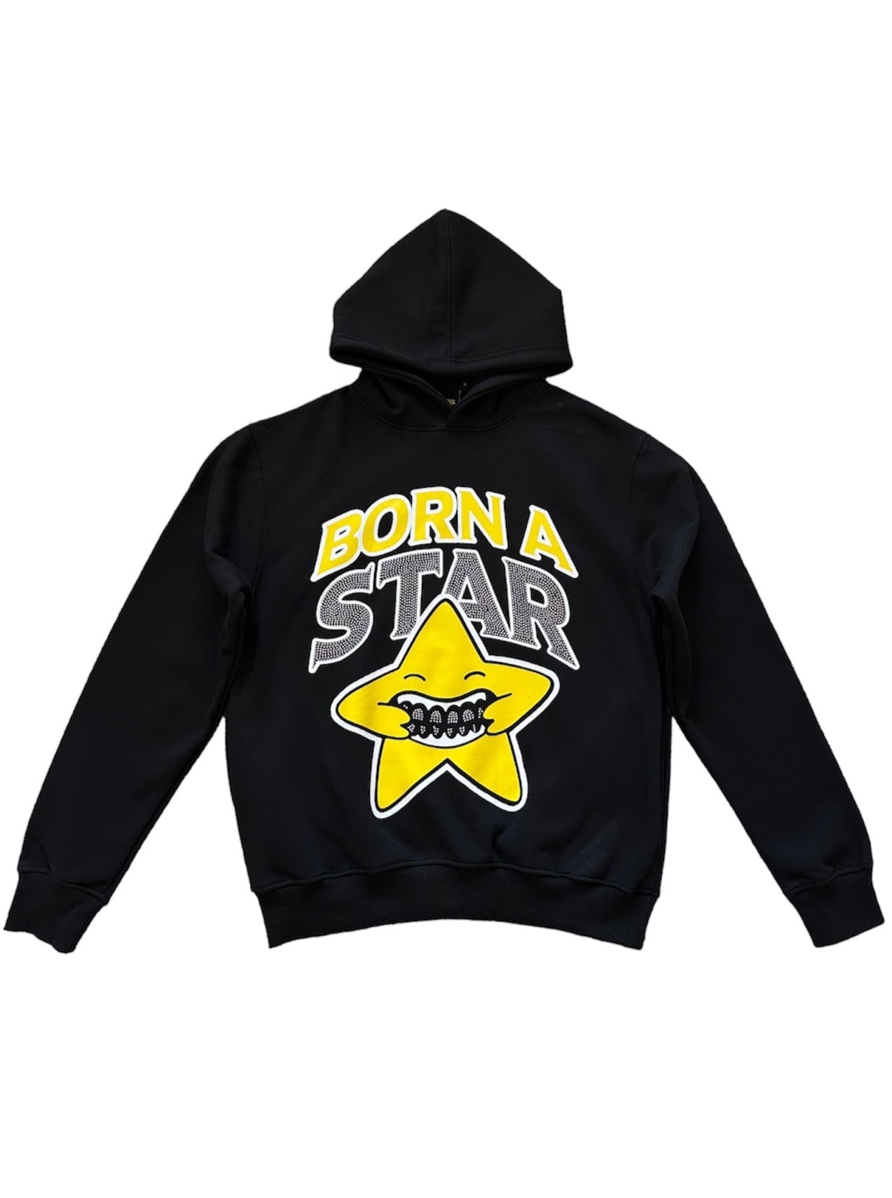 “Born a Star” Rhinestone Hoodie