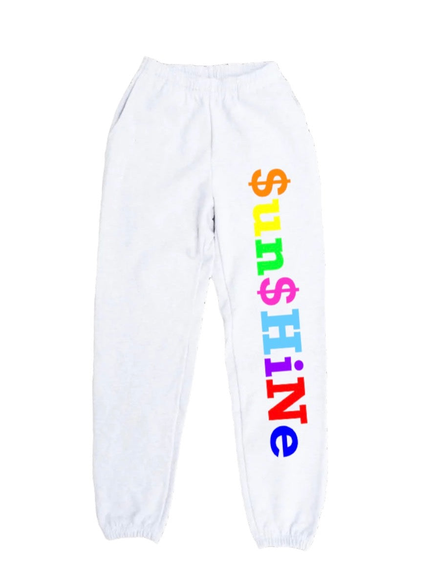 "$un$hine" Multicolor Sweatpants